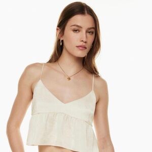Aritzia Cream Camisole Top